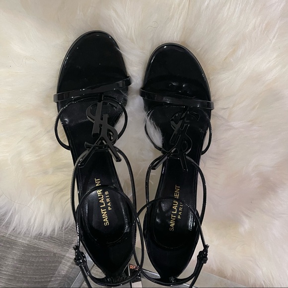 Saint Laurent Cassandra Strappy Sandals - Picture 5 of 9